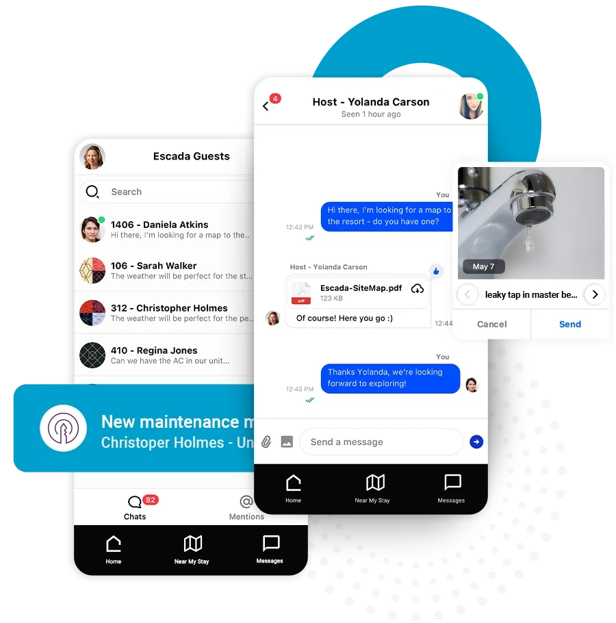GuestKeys Chat Interface