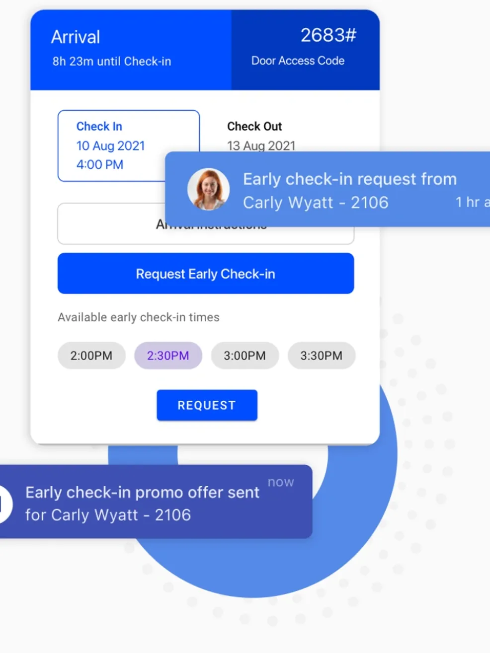 KeyConcierge Desk Interface
